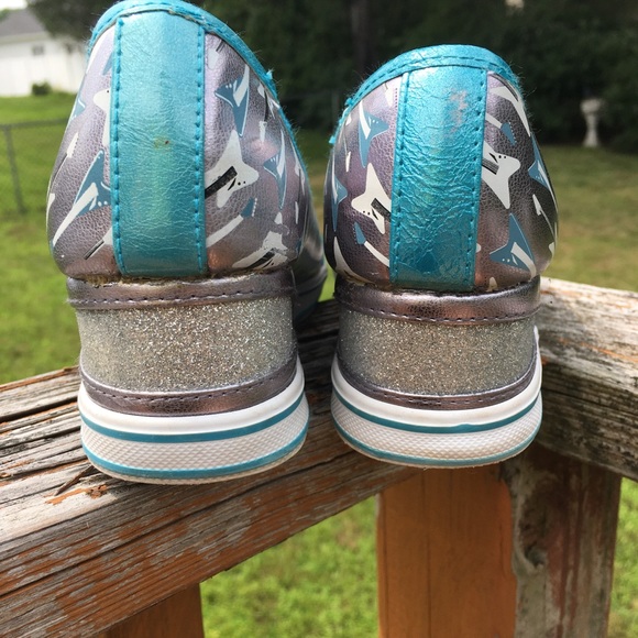 Girls Camp Rock Wedge Slip-On Sneakers - Picture 4 of 5